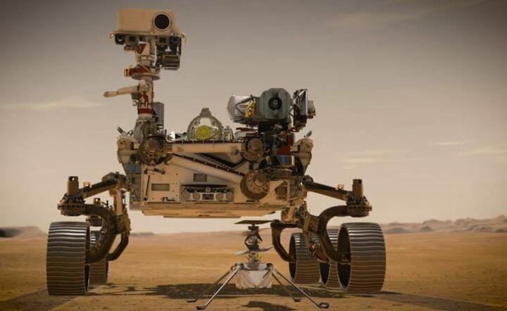 Prototyp lądowania na Marsie  / autor: EPA/NASA/JPL-Caltech