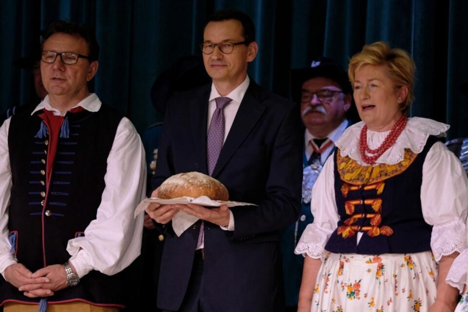 Premier Morawiecki w Siemianowicach Śląskich / autor: PAP/Hanna Bardo