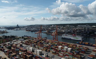Port Gdynia jedynym polskim portem z dodatnim wynikiem