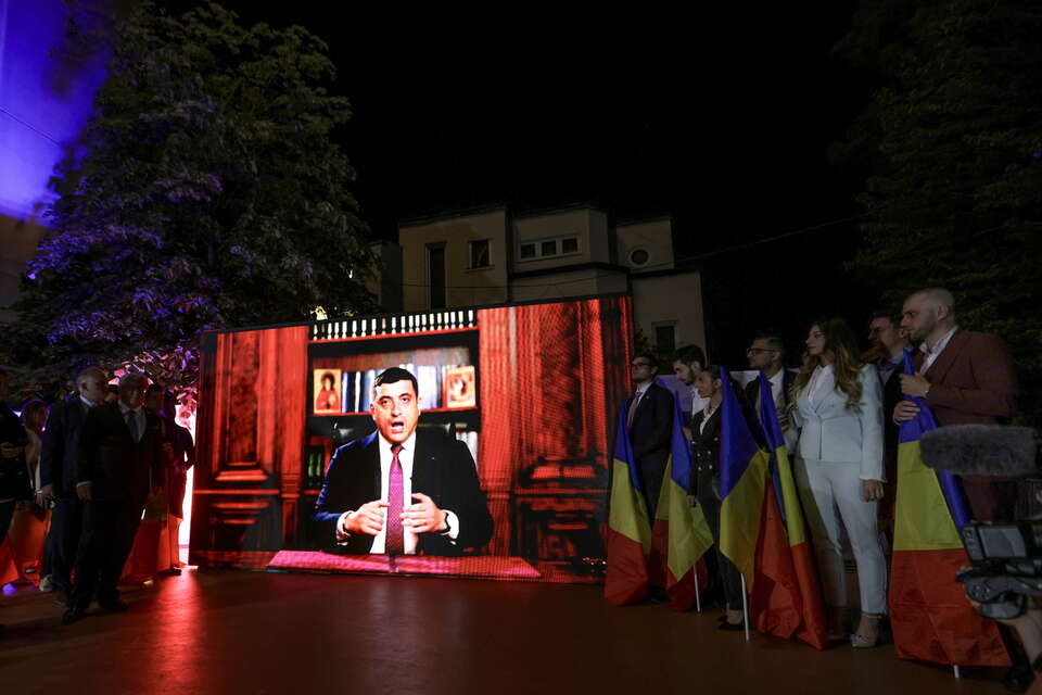 George Simion / autor: PAP/EPA