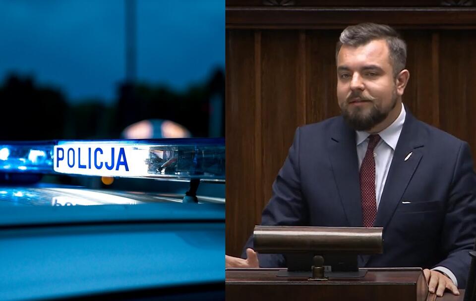 Z prawej - poseł Konfederacji Michał Urbaniak / autor: Fratria; iTV Sejm