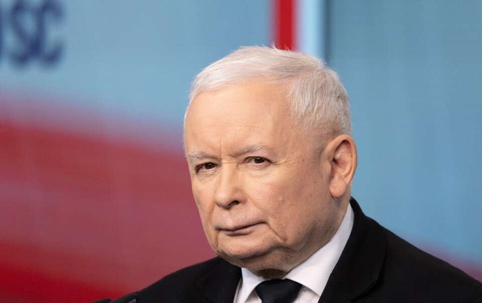 Prezes PiS Jarosław Kaczyński / autor: Fratria