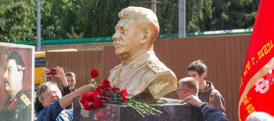 Popiersie Stalina w rosyjskiej Penzie. / autor: ng58.ru