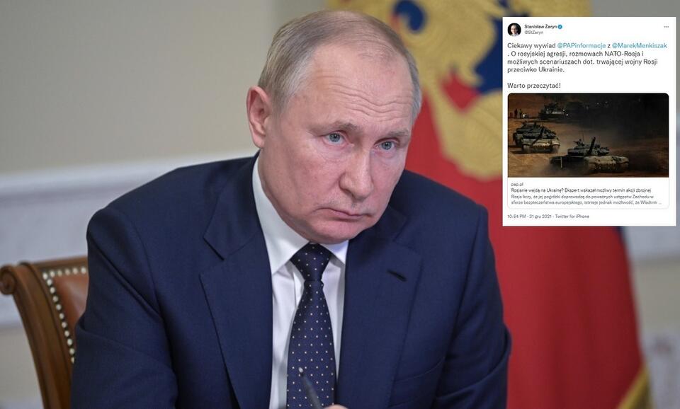 Prezydent Rosji Władimir Putin / autor: PAP/EPA, TT