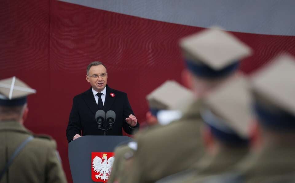 Prezydent Andrzej Duda / autor: PAP/Paweł Supernak