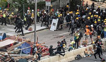 W Hongkongu dalsze demonstracje, rośnie liczba zatrzymanych