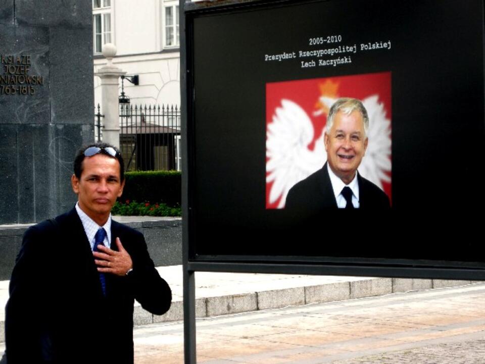 Juan Carlos Herrera Acosta, najbliższy przyjaciel Orlando Zapaty, podczas wizyty w  Polsce.