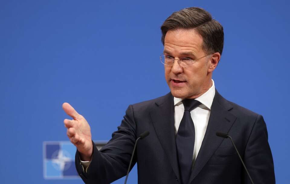 Mark Rutte / autor: PAP/EPA/OLIVIER HOSLET