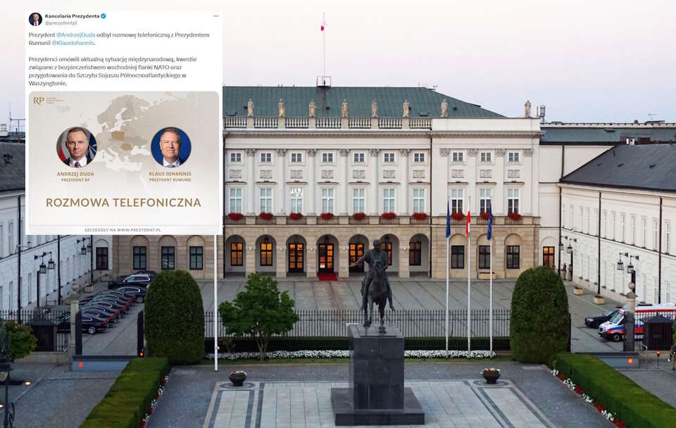 Pałac Prezydencki / autor: Fratria / twitter.com/prezydentpl
