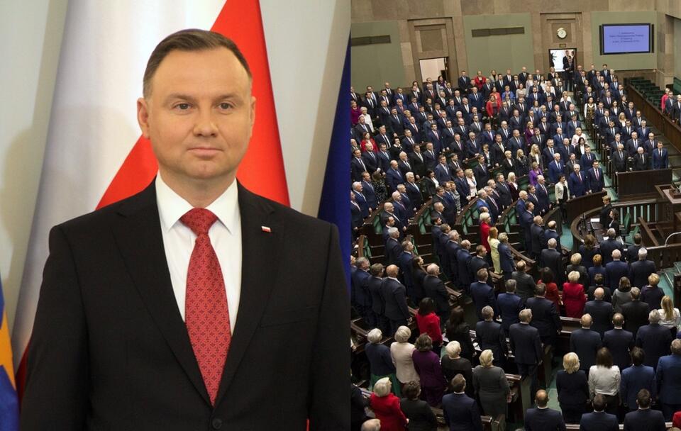 Prezydent Duda/Sejm / autor: Fratria