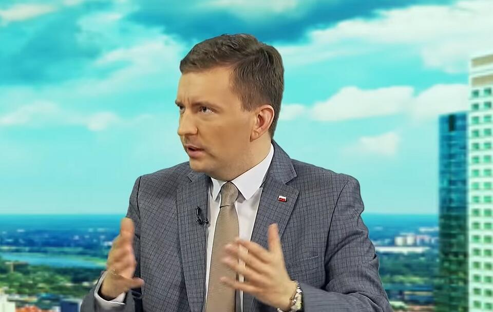 Minister Łukasz Schreiber / autor: Youtube/@TelewizjawPolsce