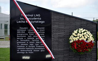 Lech Kaczyński patronem terminala LNG w Świnoujściu