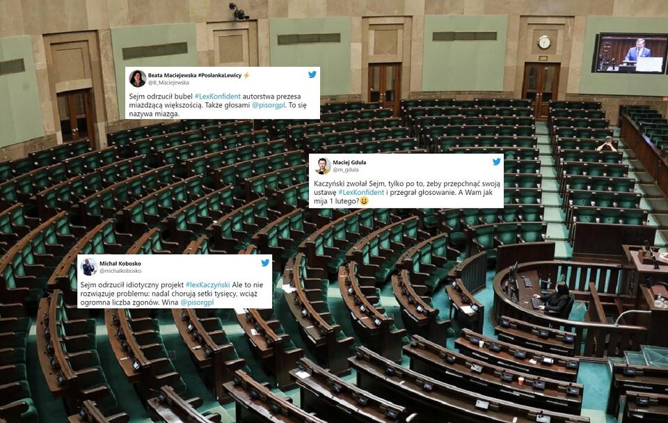 Sejm / autor: PAP/Paweł Supernak/Twitter