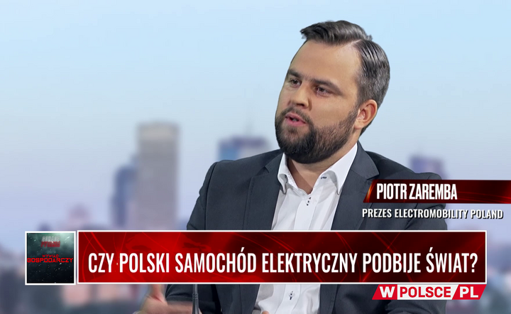 prezes Electromobility Poland Piotr Zaremba / autor: Fratria