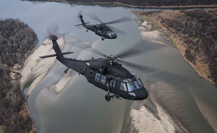 Śmigłowce S-70i Black Hawk w polskich barwach / autor: materiały prasowe PZL Mielec