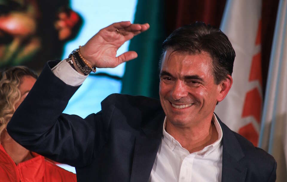 Rodrigo Paz / autor: PAP/EPA/GABRIEL MARQUEZ