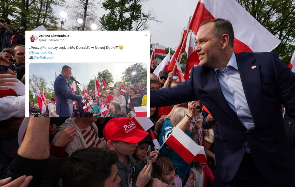 Takiego pytania Nawrocki z pewnością się nie spodziewał!