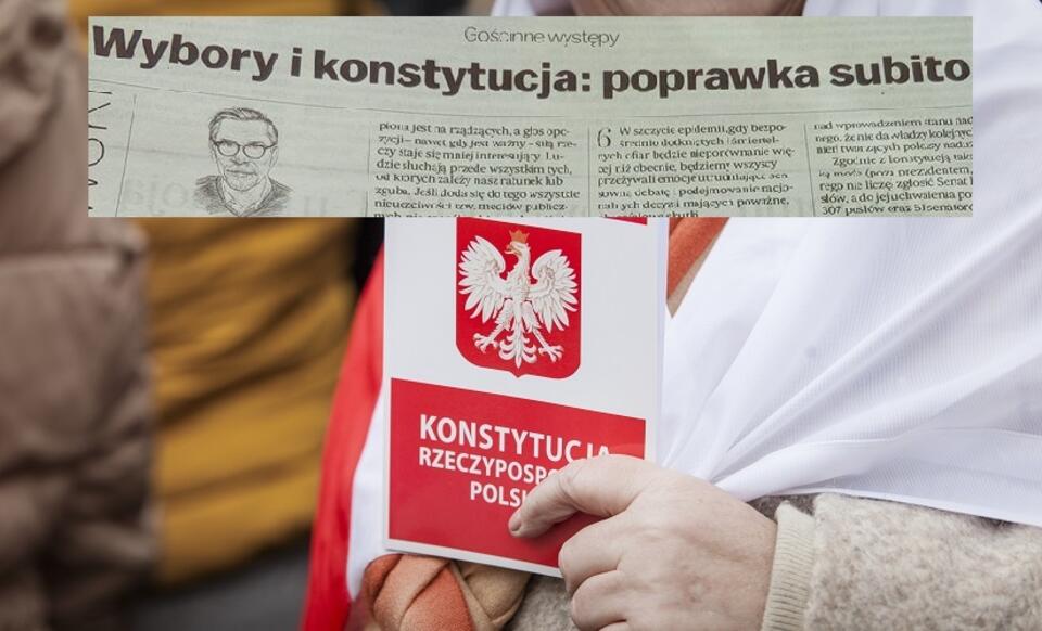 Konstytucja / autor: Fratria/'Gazeta Wyborcza'