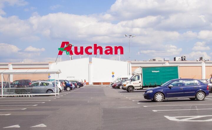 Hipermerket sieci Auchan (zdjęcie pogladowe, nie przedstawia jednej z zamykanych placówek)) / autor: Fratria / JS