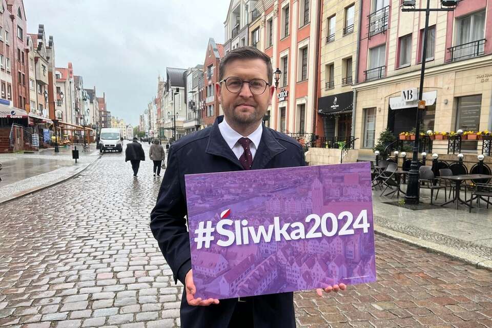Andrzej Śliwka, kandydat Prawa i Sprawiedliwości na prezydenta Elbląga / autor: wPolityce.pl