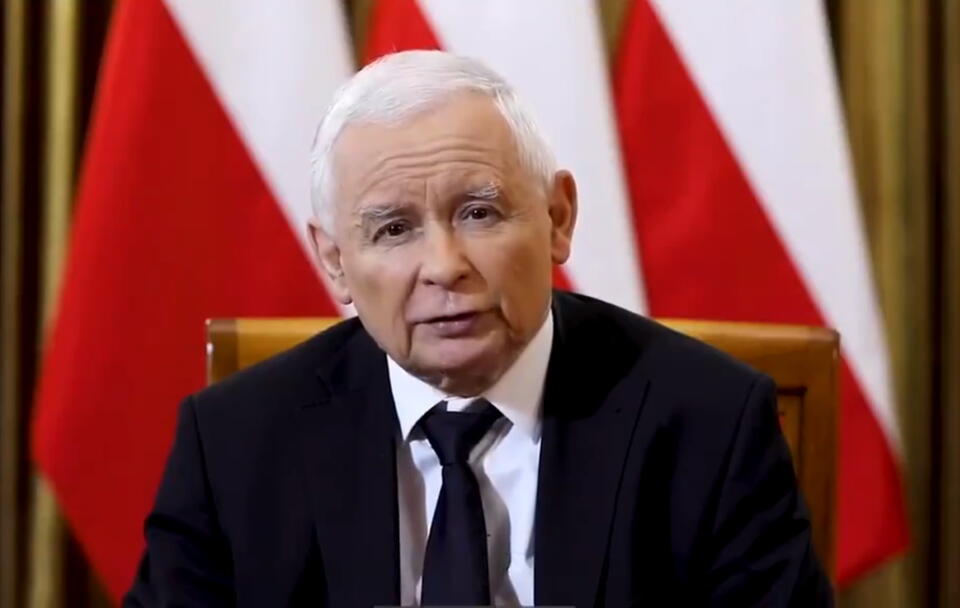 Jarosław Kaczyński  / autor: screen TT/Video/ Zdzisław Krasnodębski 