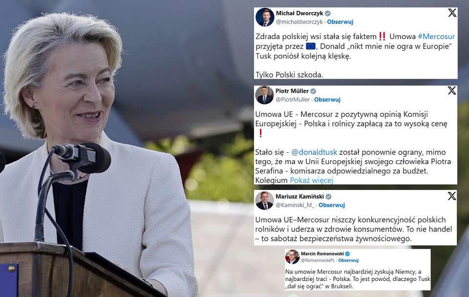 Ursula von der Leyen / autor: PAP/EPA/ROBERT GHEMENT/X