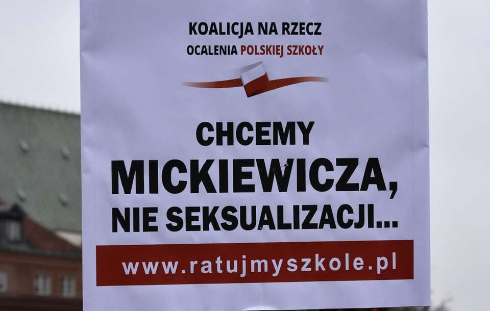 Ubiegłoroczny protest w obronie polskiej szkoły / autor: Fratria 