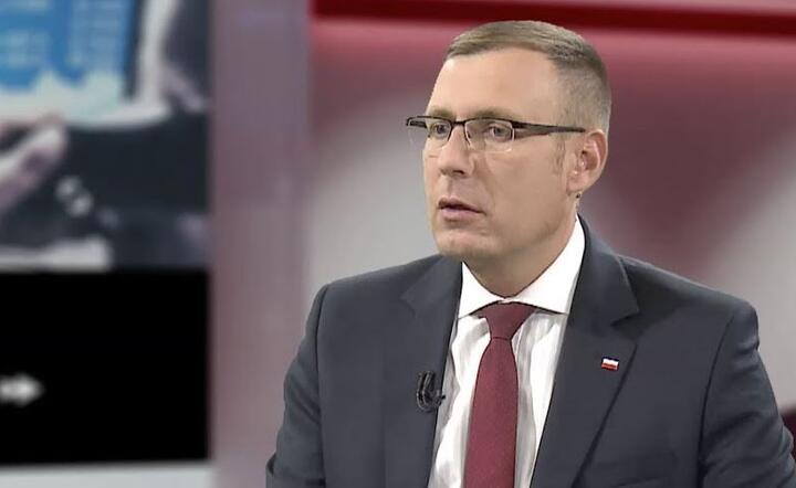 Maciej Małecki, sekretarz stanu w KPRM / autor: fot. YouTube/wPolsce.pl