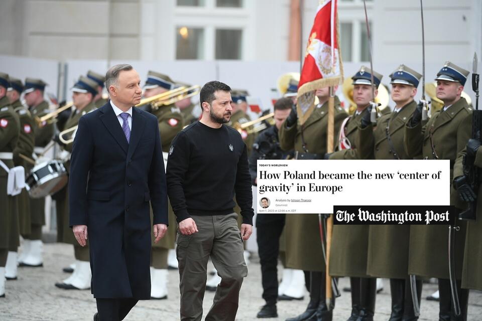  Wizyta oficjalna Prezydenta Ukrainy w Polsce / autor: PAP/Marcin Obara; washingtonpost.com