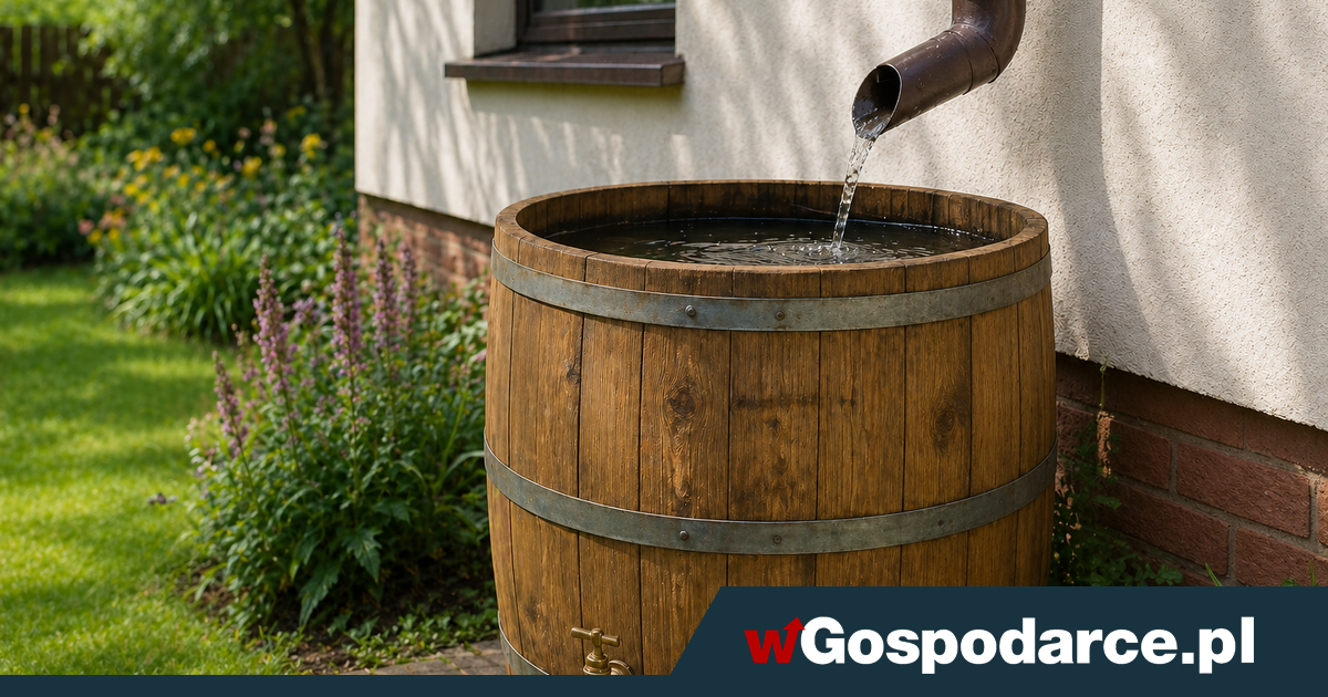 Złap deszcz. Dotacje 5 tys. zł w kolejnym mieście