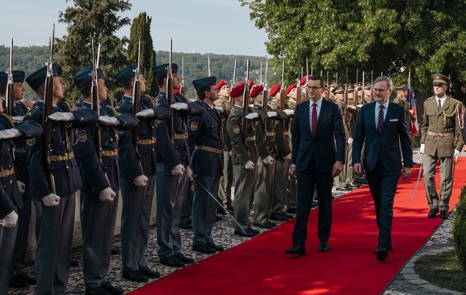 Premier Mateusz Morawiecki w Pradze / autor: Kancelaria Premiera