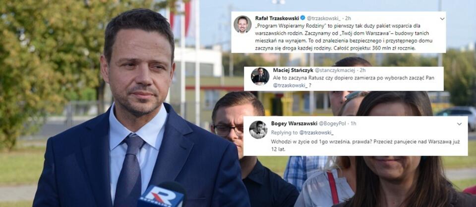 Rafał Trzaskowski / autor: PAP/Jakub Kamiński/Twitter