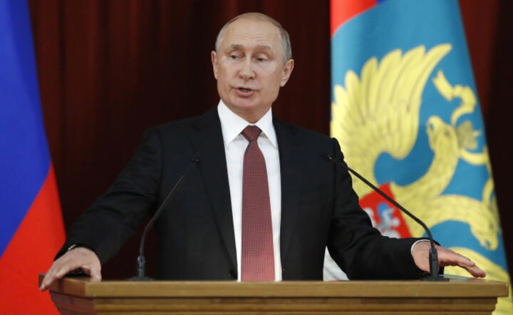 Prezydent Rosji Władimir Putin / autor: fot. PAP/EPA/SERGEI KARPUKHIN 