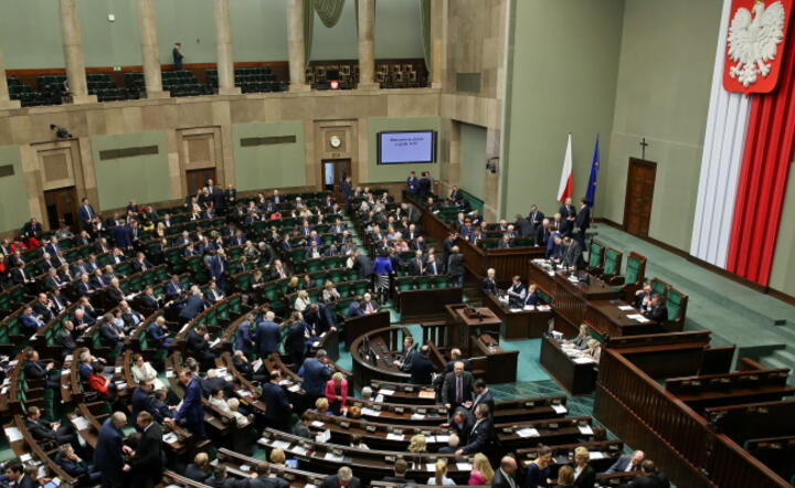 Obrady Sejmu, fot. PAP/Rafał Guz
