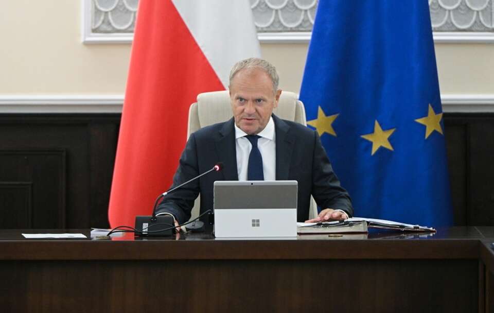 Donald Tusk / autor: PAP/Marcin Obara