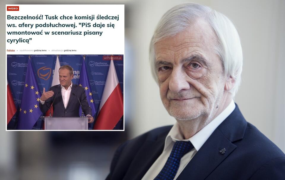 Wicemarszałek Sejmu Ryszard Terlecki/ Artykuł wPolityce.pl / autor: Fratria; wPolityce.pl (screenshot)