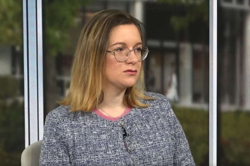 Poseł niezrzeszona Paulina Matysiak w Telewizji wPolsce24 / autor: Telewizja wPolsce24