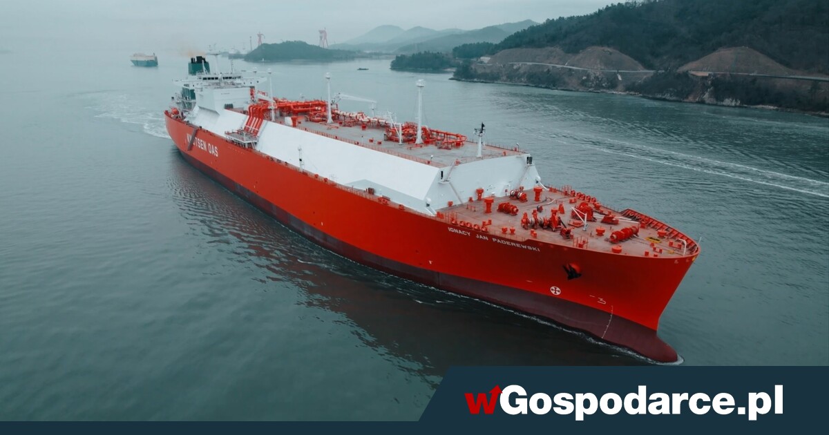 Orlen robi biznes na dostawie LNG z USA dla Ukrainy