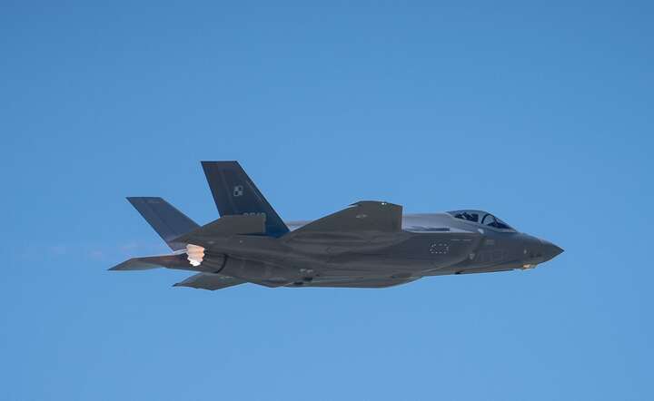 F-35 Husarz polskiego lotnictwo wojskowego / autor: materiały prasowe MON