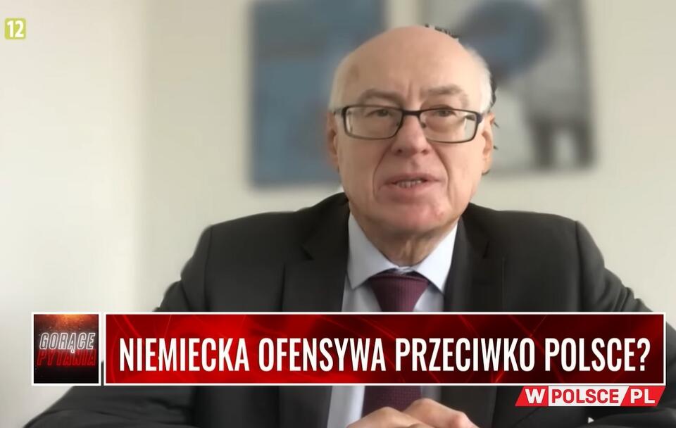 Prof. Zdzisław Krasnodębski / autor: wPolsce.pl/YouTube