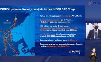 PGNiG kupuje aktywa norweskiej firmy wydobywczej INEOS E&P Norge AS