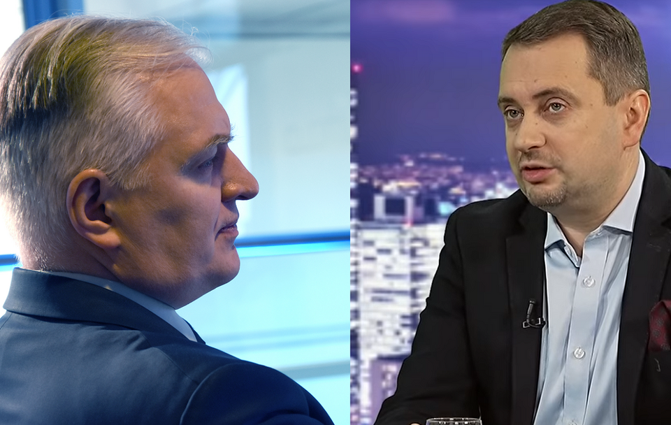 Jarosław Gowin/Dr hab. Bartłomiej Biskup / autor: Fratria/Screen/wPolsce.pl