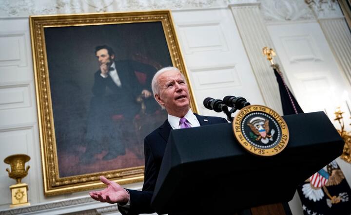 Prezydent USA Joe Biden / autor: PAP/EPA/Al Drago / POOL