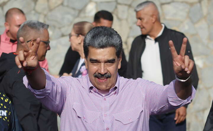 Nicolas Maduro na zdjęciu z 13 listopada 2025 r. / autor: PAP/EPA/MIGUEL GUTIERREZ