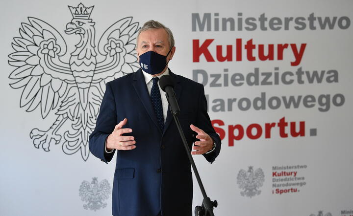 wicepremier i minister kultury, dziedzictwa narodowego i sportu Piotr Gliński / autor: fotoserwis PAP