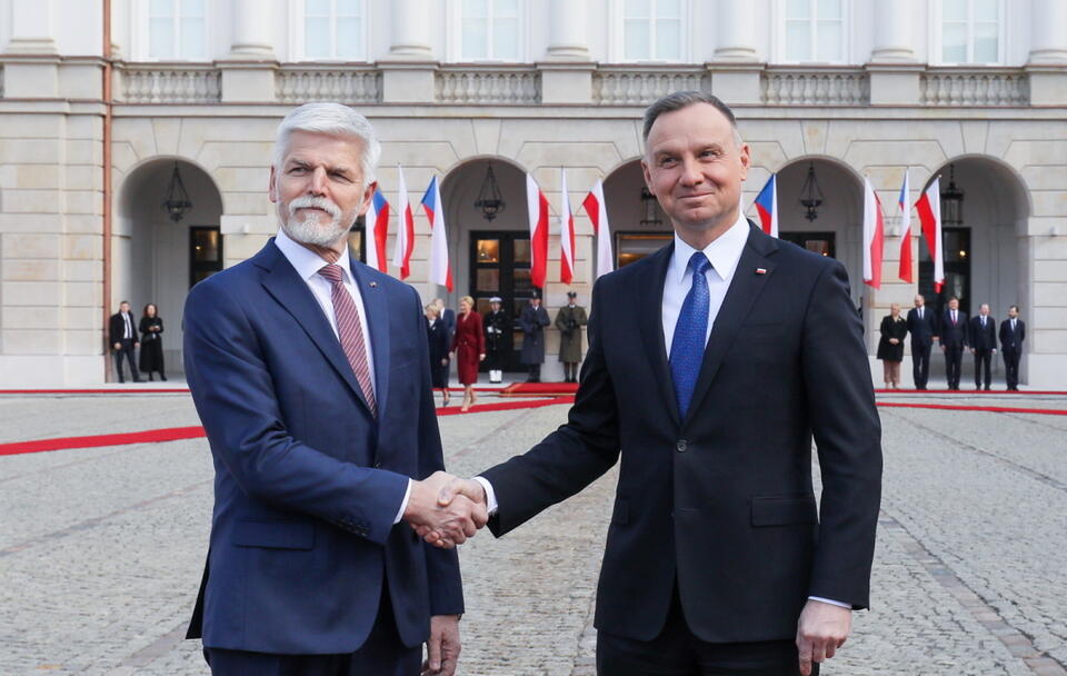 Prezydenci Pavel i Duda / autor: PAP/Paweł Supernak