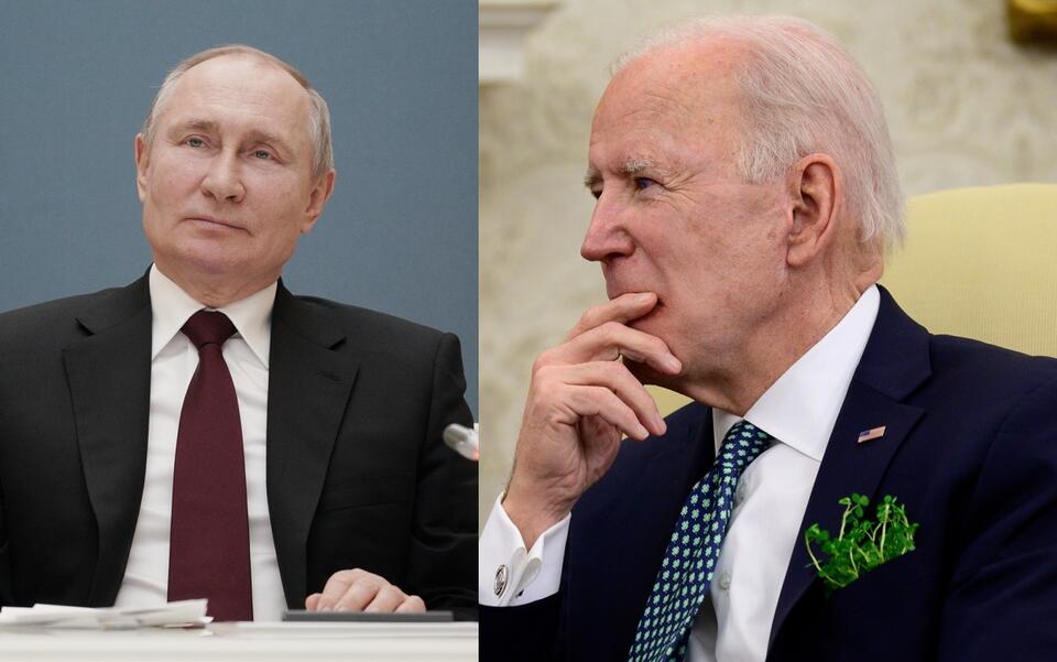 Władimir Putin/ Joe Biden / autor: PAP/EPA