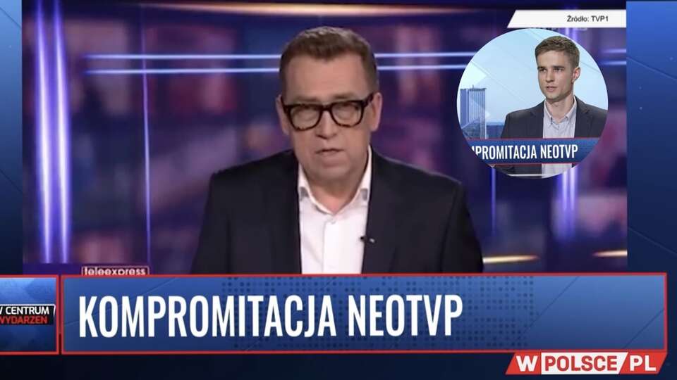 Maciej Orłoś w kolejnej wpadce neoTVP / autor: Fratria