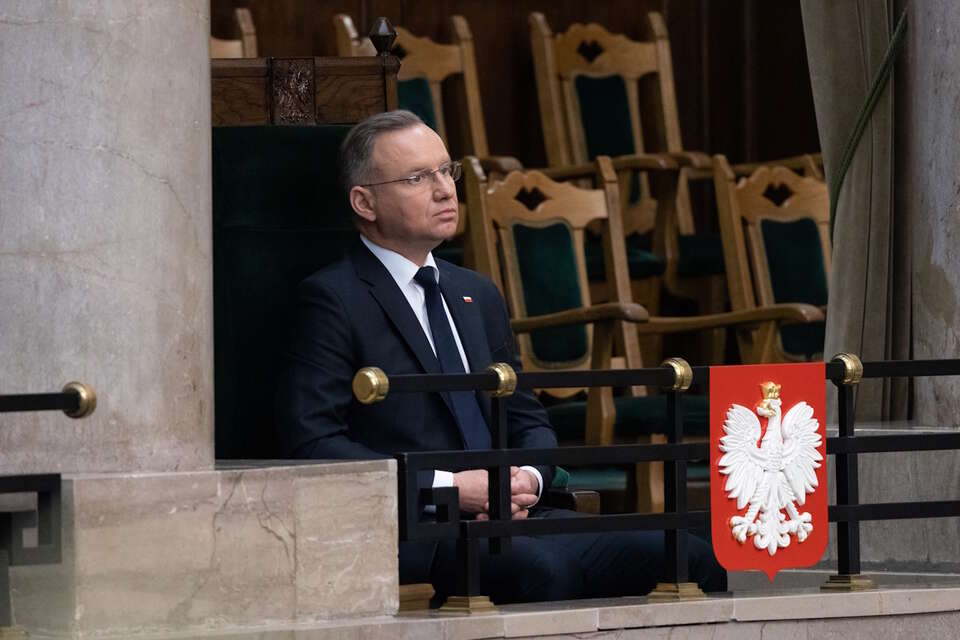 Prezydent Andrzej Duda / autor: Fratria