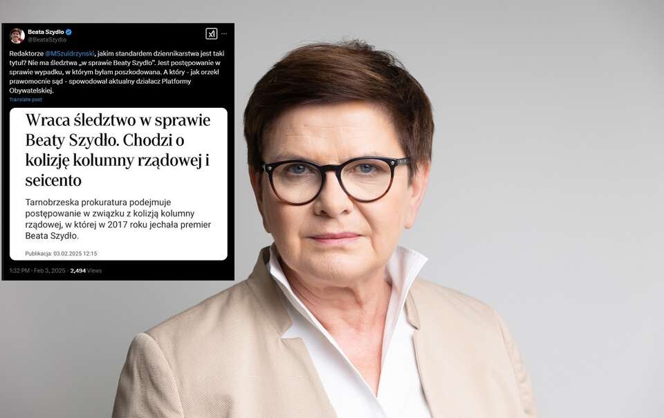 Europoseł Beata Szydło / autor: Fratria